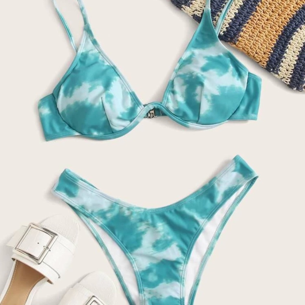 Tie dye bikini